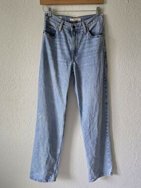 Signature by Levi Strauss Light Blue Straight Leg Jeans